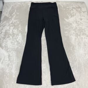 Lululemon Pants Womens 10 Black Groove Pant Flare Super High Rise Nulu Comfort